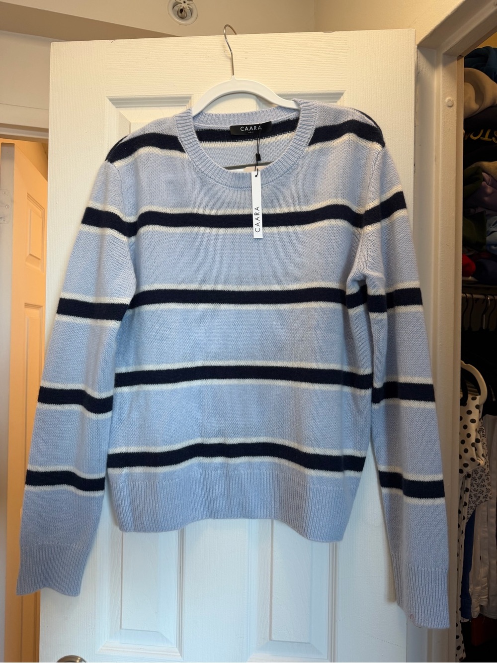 Caara Cashmere Striped Sweater